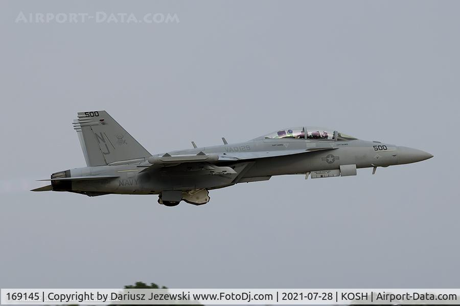 169145, 2017 Boeing F/A-18G Growler C/N G136, EA-18G Growler 169145 NJ-500 from VAQ-129 