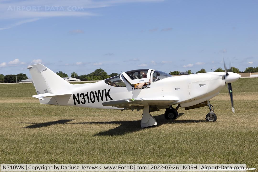 N310WK, 2016 Stoddard-Hamilton Glasair I RG C/N 791, Glasair I RG  C/N 791, N310WK