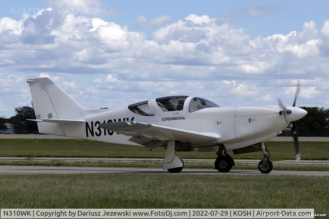 N310WK, 2016 Stoddard-Hamilton Glasair I RG C/N 791, Glasair I RG  C/N 791, N310WK