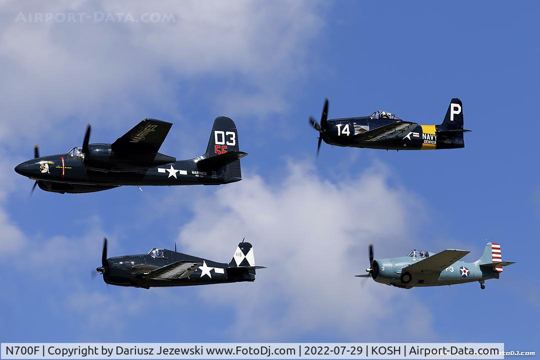 N700F, 1945 Grumman F7F-3 Tigercat C/N C.132, Grumman F7F-3 Tigercat 