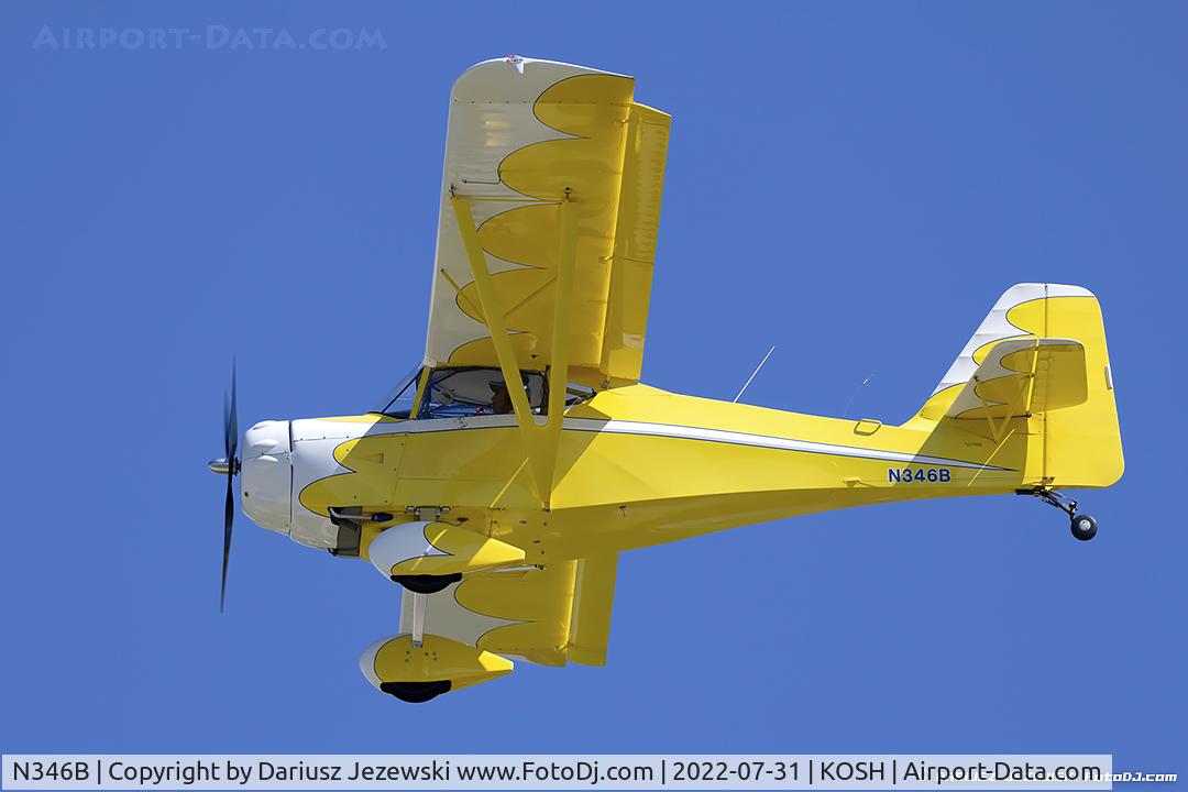 N346B, 1996 Skystar Kitfox Series 5 Speedster C/N EB5004, Kitfox Model 4 Speedster C/N EB5004, N346B