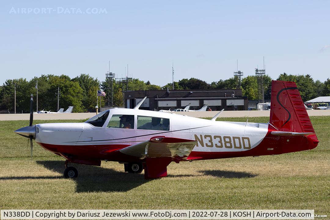 N338DD, 1980 Mooney M20K C/N 25-0469, Mooney M20K  C/N 25-0469, N338DD