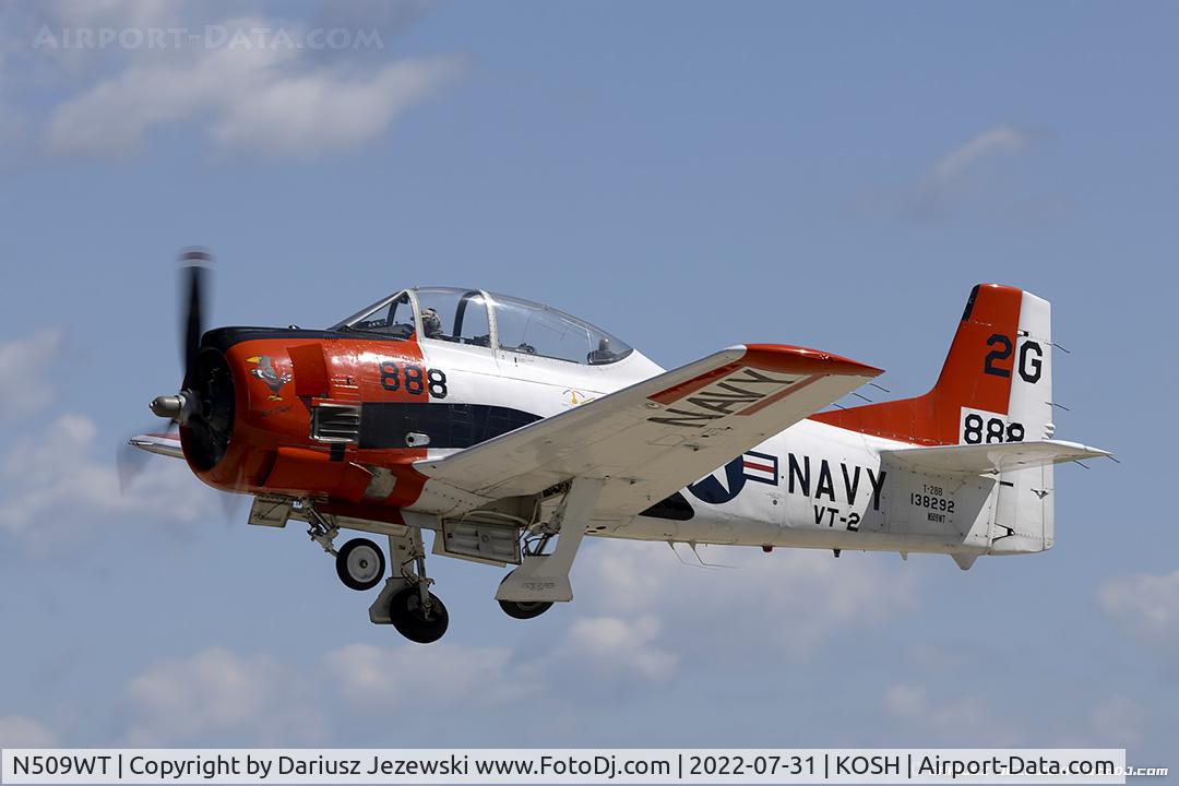 N509WT, North American T-28B Trojan C/N 200-363, North American T-28B Trojan  C/N 138292, N509WT