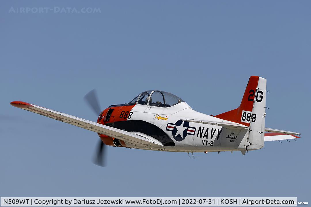N509WT, North American T-28B Trojan C/N 200-363, North American T-28B Trojan  C/N 138292, N509WT
