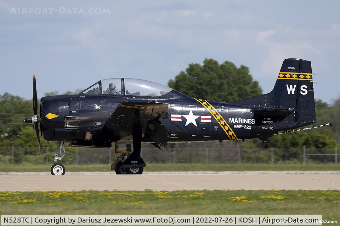 N528TC, 1957 North American T-28C Trojan C/N 252-16, North American T-28C Trojan  C/N 146253, N528TC
