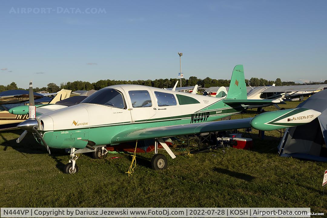 N444VP, 1962 Navion Rangemaster G C/N NAV-4-2432, Ryan Navion G  C/N NAV-4-2432, N444VP