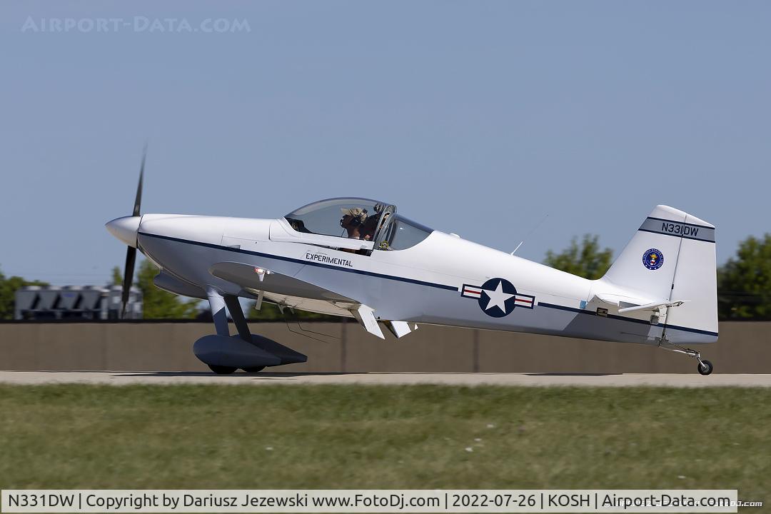 N331DW, 2001 Watson Darrel E DW1 C/N 001, Vans RV-6  C/N 001, N331DW
