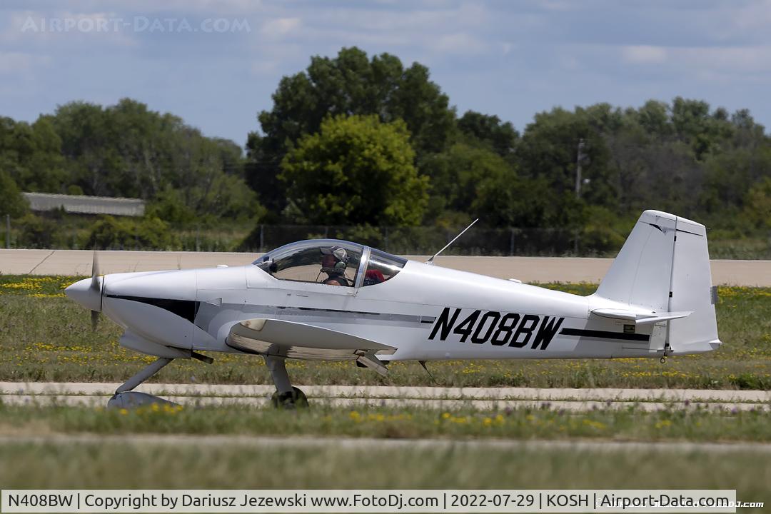 N408BW, 2002 Vans RV-6A C/N 60116, Vans RV-6A  C/N 60116, N408BW