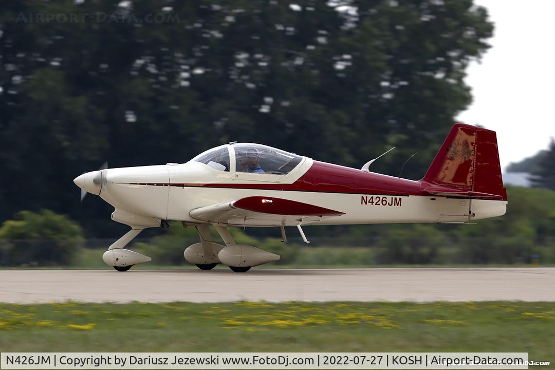N426JM, 1999 Vans RV-6A C/N 60191, Vans RV-6A  C/N 60191, N426JM