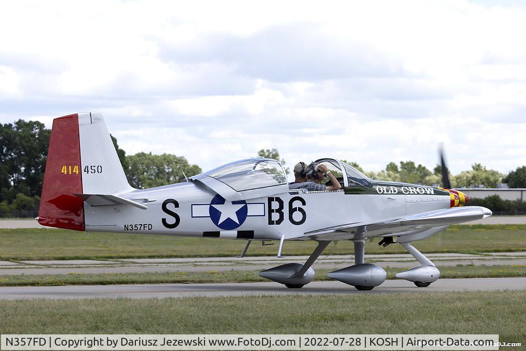 N357FD, 2018 Vans RV-7A C/N 70860, Vans RV-7A  C/N 70860, N357FD