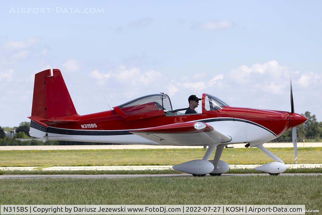 N315BS, Vans RV-7A C/N 74073, Vans RV-7A  C/N 74073, N315BS