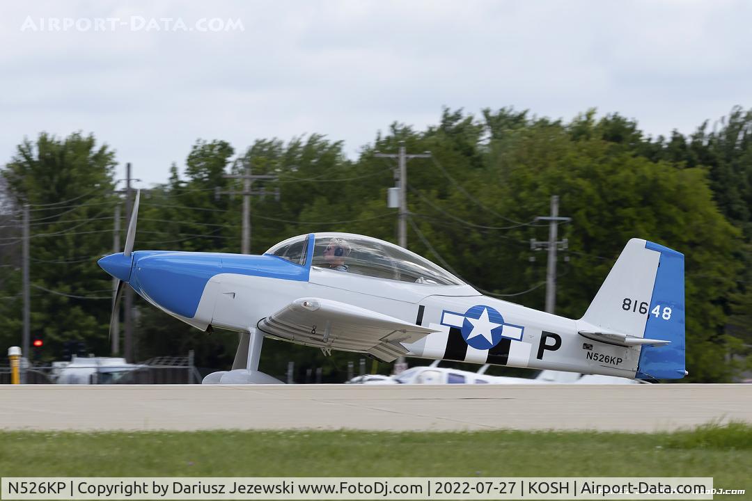 N526KP, 2007 Vans RV-8 C/N 81648, Vans RV-8  C/N 81648, N526KP