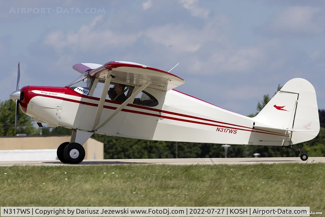 N317WS, 2019 Wag Aero WAG-A-BOND C/N 1871, Wag-A-Bond  C/N 1871, N317WS