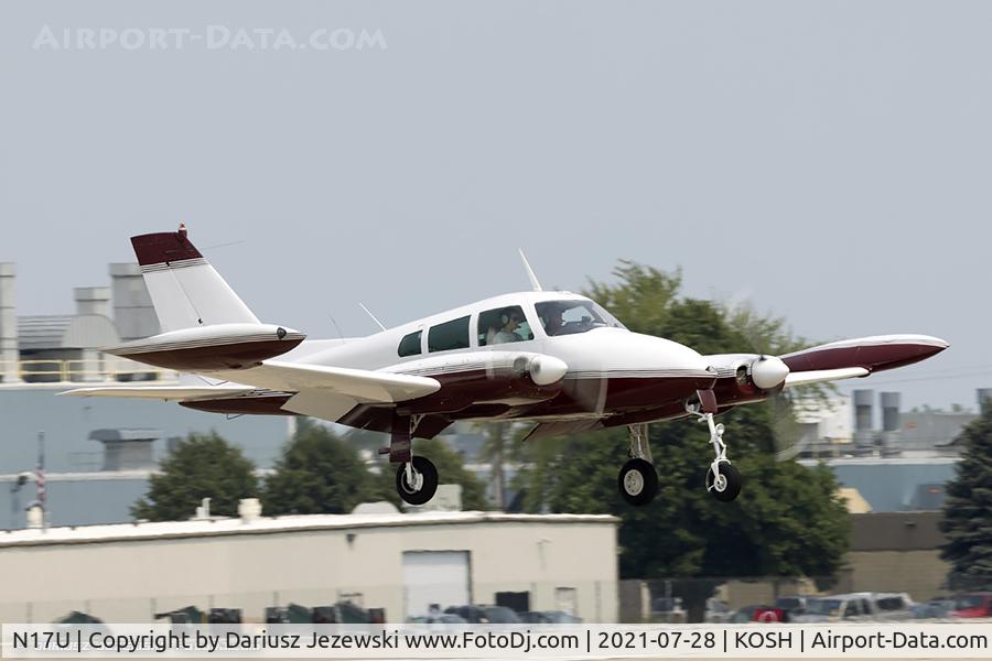 N17U, 1964 Cessna 310I C/N 310I0093, Cessna 310I  C/N 310I0093, N17U