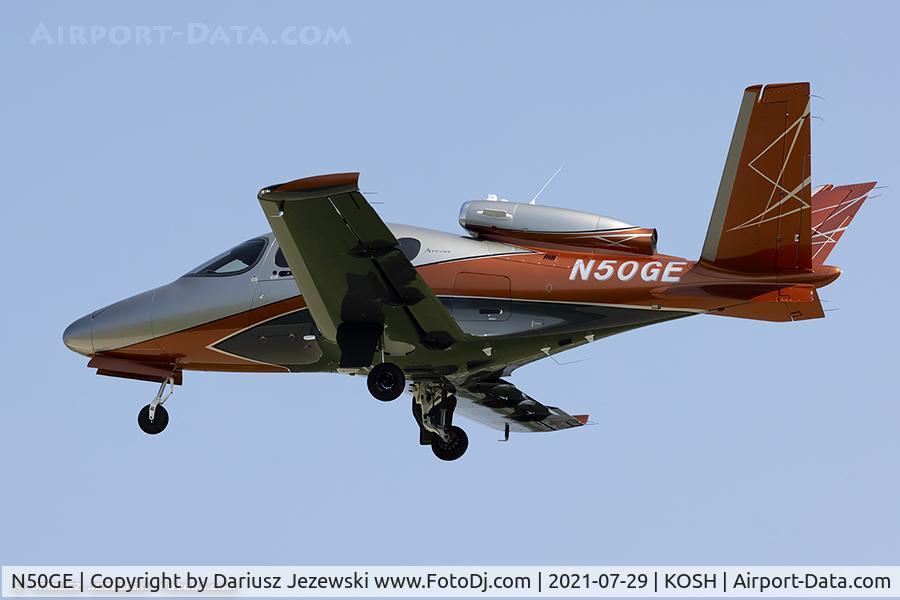 N50GE, 2021 Cirrus SF50 Vision C/N 0275, Cirrus SF50 Vision  C/N 275, N50GE