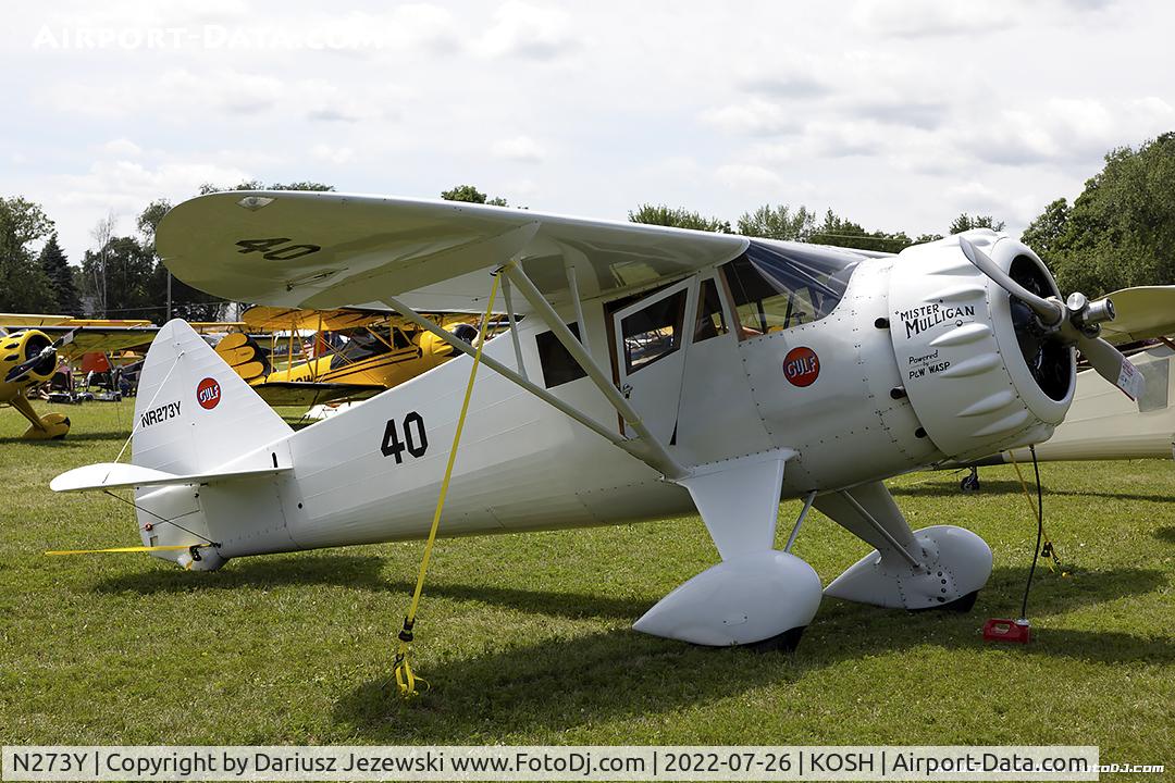 N273Y, 1985 Howard Aircraft DGA-6 Replica C/N JRY-02, Howard Aircraft  DGA-6 (replica)  C/N JRY-02, N273Y