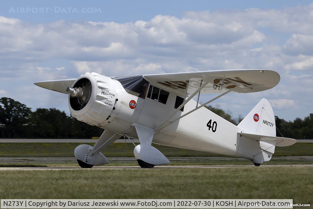 N273Y, 1985 Howard Aircraft DGA-6 Replica C/N JRY-02, Howard Aircraft  DGA-6 (replica)  C/N JRY-02, N273Y