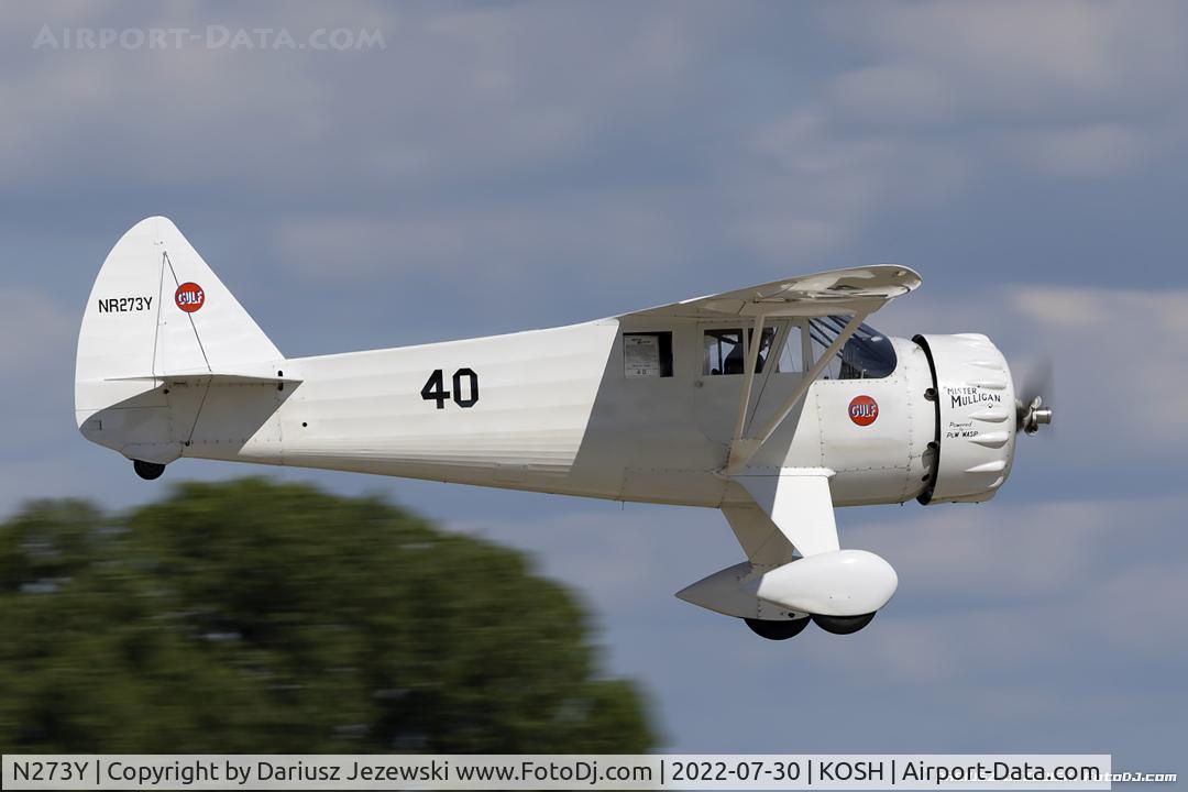 N273Y, 1985 Howard Aircraft DGA-6 Replica C/N JRY-02, Howard Aircraft  DGA-6 (replica)  C/N JRY-02, N273Y