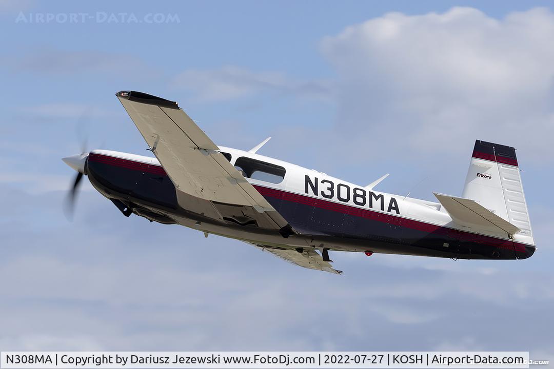 N308MA, 1997 Mooney M20K C/N 25-2008, Mooney M20K  C/N 25-2008, N308MA