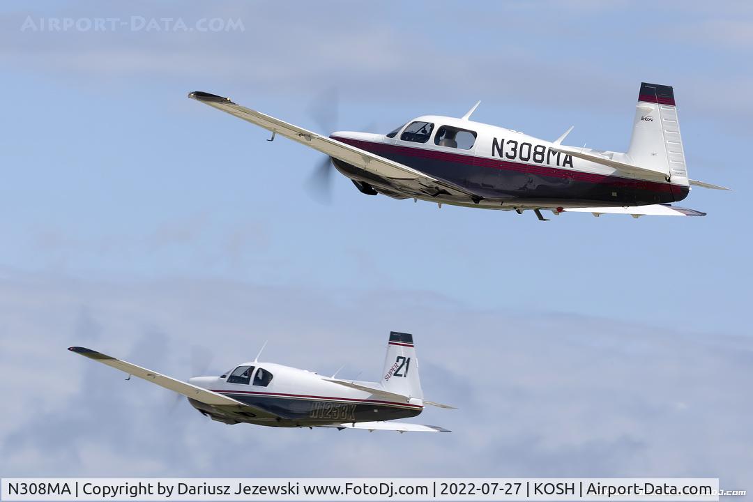 N308MA, 1997 Mooney M20K C/N 25-2008, Mooney M20K  C/N 25-2008, N308MA
