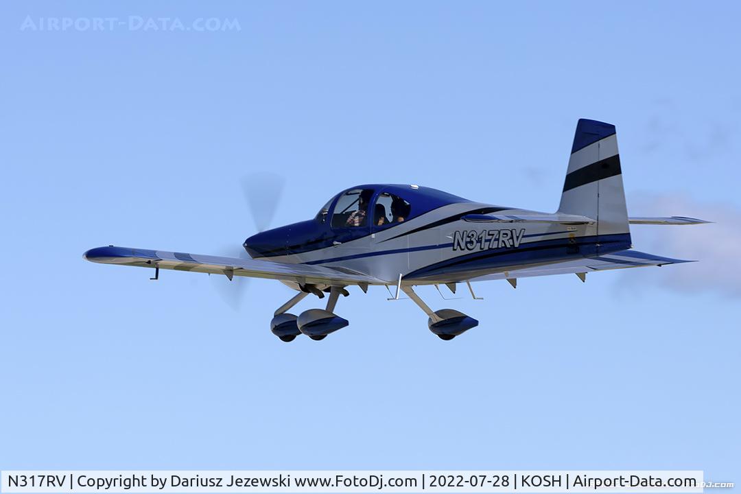 N317RV, 1989 Vans RV-10 C/N 1238, Vans RV-10  C/N 40430, N317RV
