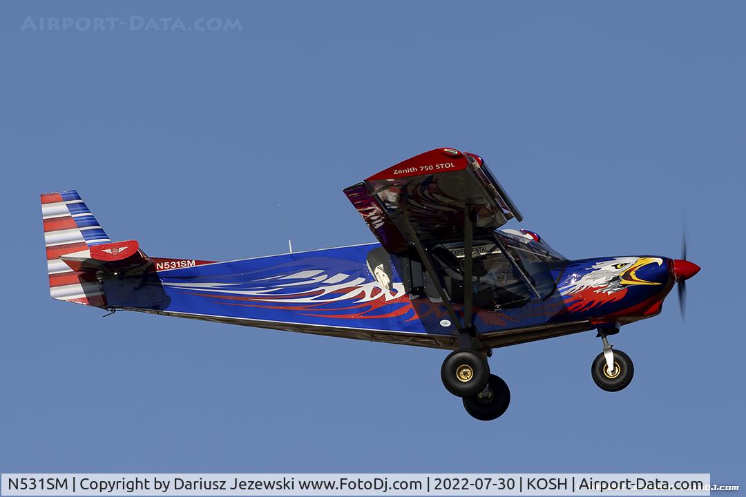 N531SM, 2018 Zenith STOL CH-750 C/N 75-7662, Zenith CH-750   C/N 75-7662, N531SM