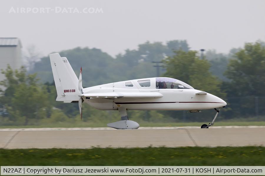N22AZ, 1993 Co-Z Cozy C/N 442, Cozy  C/N 442, N22AZ