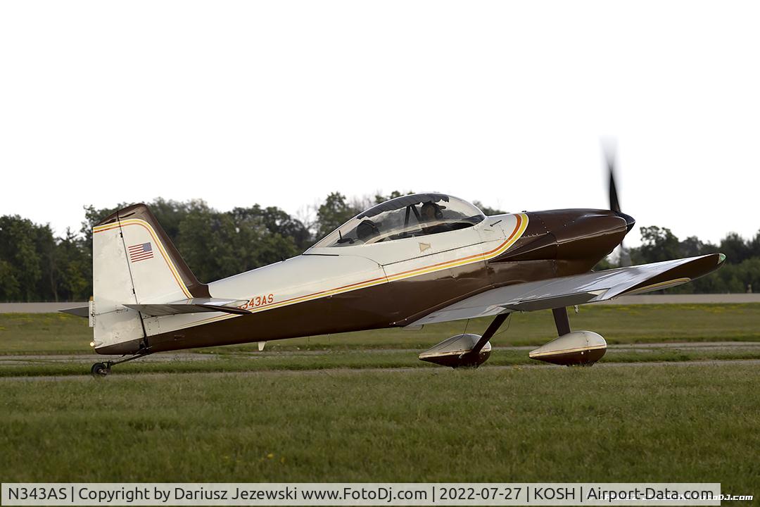 N343AS, 1992 Vans RV-4 C/N WM-2, Vans RV-4  C/N WM-2, N343AS