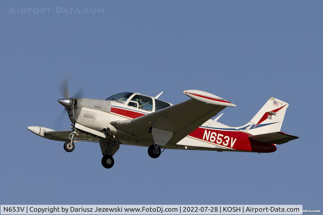 N653V, 1960 Beech 35-33 Debonair C/N CD-53, Beech 35-33 Debonair  C/N CD-53, N653V