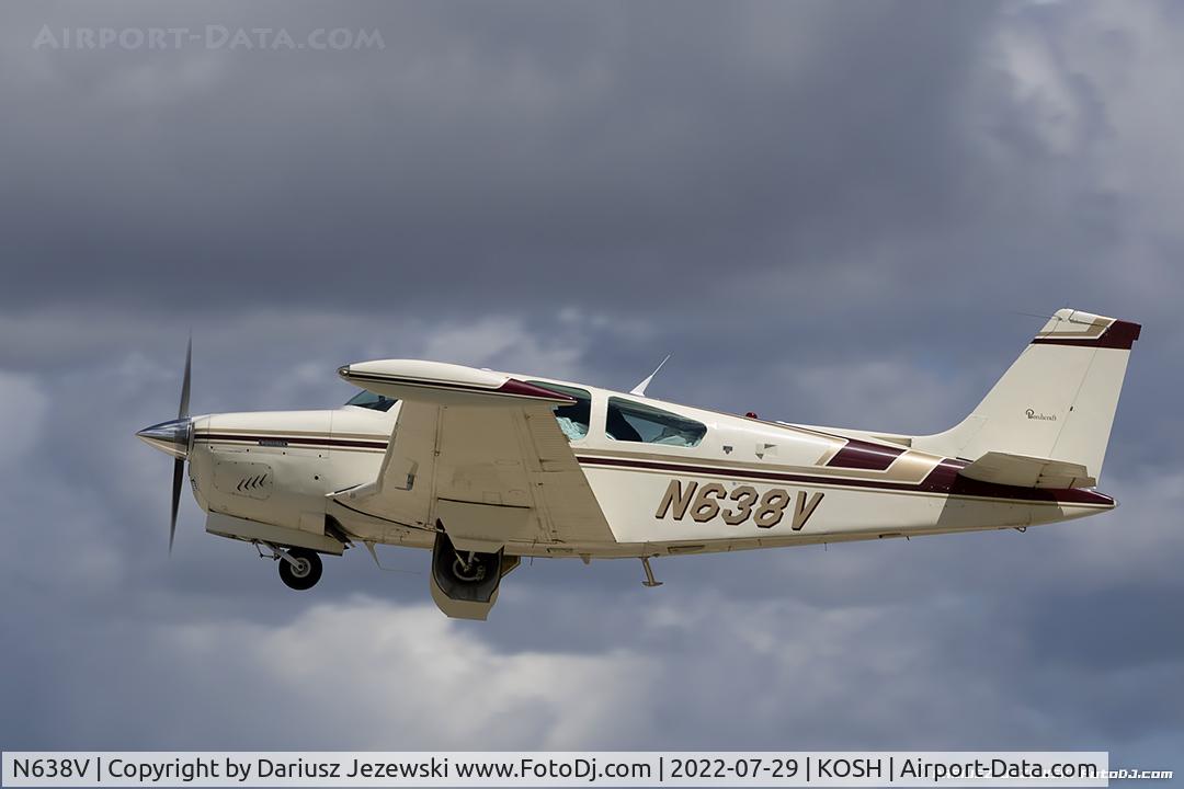 N638V, Beech 35-33 Debonair C/N CD-80, Beech 35-33 Debonair  C/N CD-80, N638V