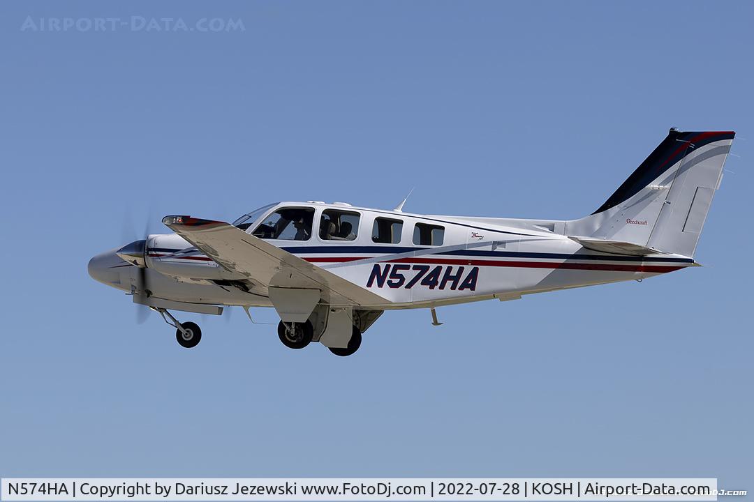 N574HA, 2001 Raytheon Aircraft Company 58 C/N TH-1975, Beech 58 Baron  C/N TH-1975, N574HA