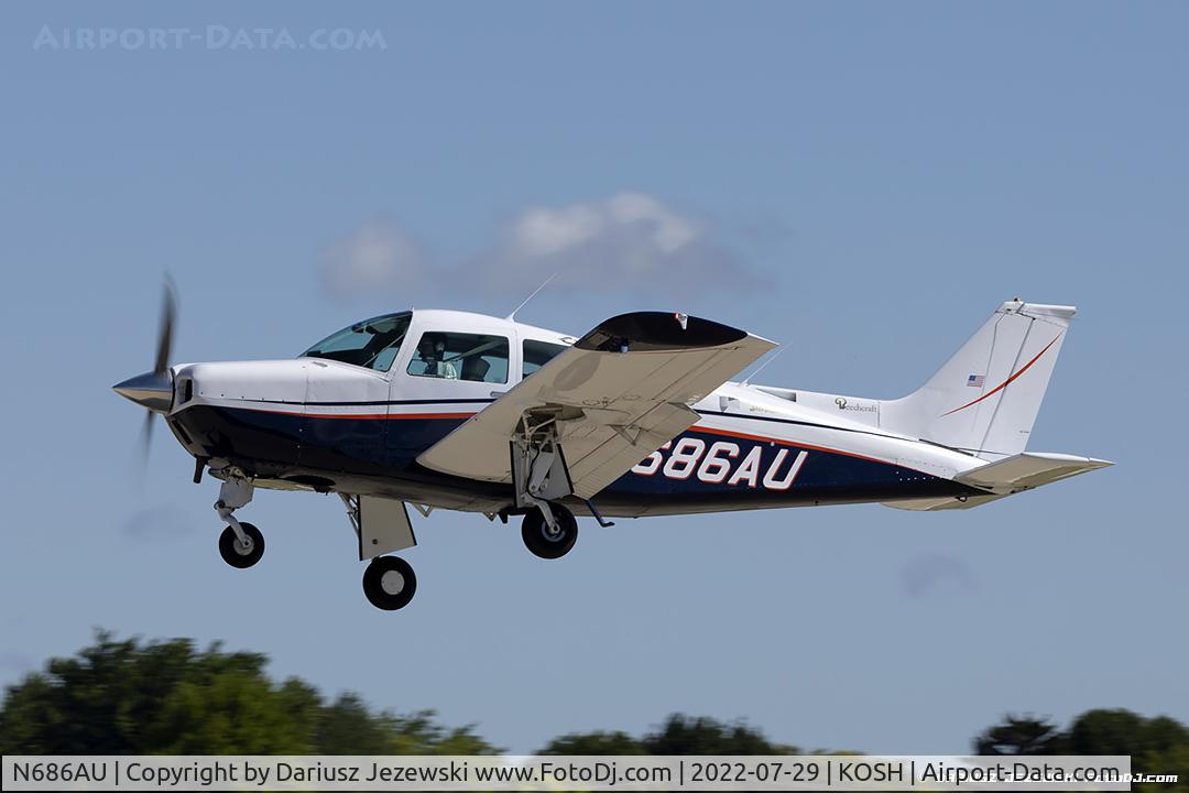 N686AU, 1979 Beech C24R C/N MC=686, Beech C24R Sierra  C/N MC-686, N686AU