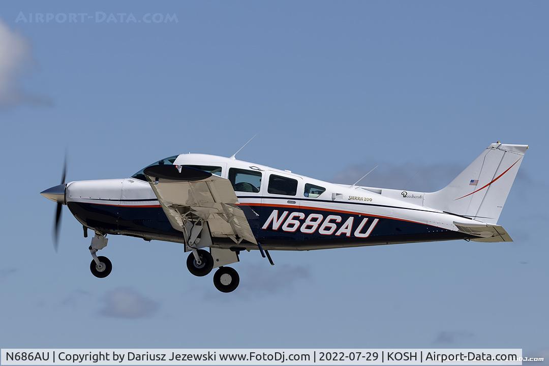 N686AU, 1979 Beech C24R C/N MC=686, Beech C24R Sierra  C/N MC-686, N686AU