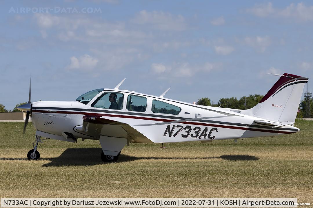 N733AC, 1974 Beech F33A Bonanza C/N CE-499, Beech F33A Bonanza  C/N CE-499, N733AC