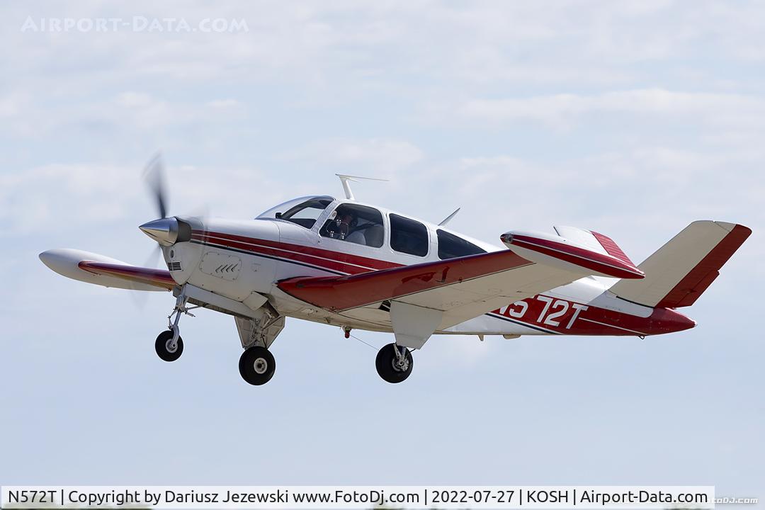 N572T, 1964 Beech S35 Bonanza C/N D-7400, Beech S35 Bonanza  C/N D-7400, N572T