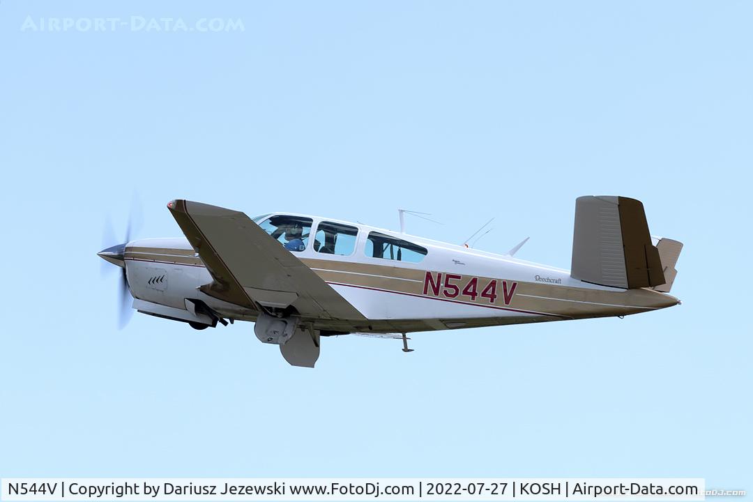 N544V, 1965 Beech S35 Bonanza C/N D-7904, Beech S35 Bonanza  C/N D-7904, N544V