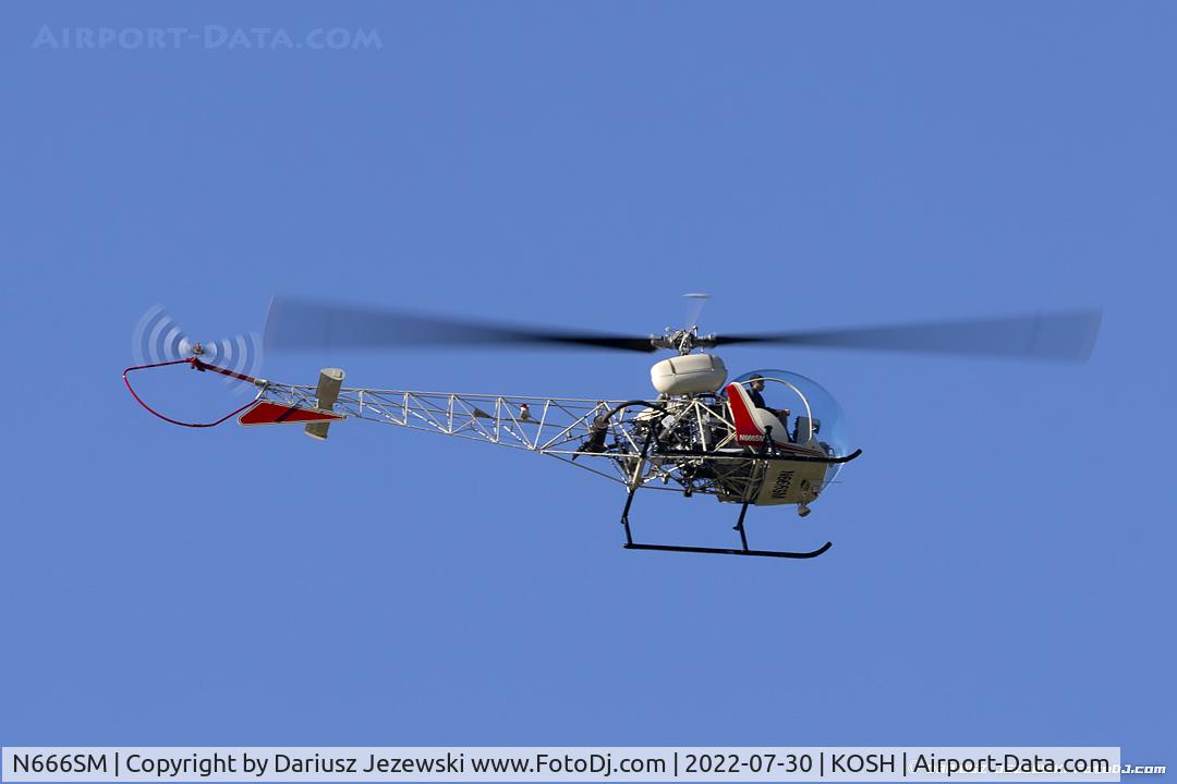 N666SM, Bell 47G-3B-1 Sioux C/N 3533, Bell 47G-3B-1  C/N (66-4292) 3533, N666SM
