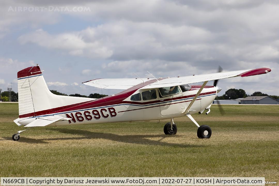 N669CB, 1976 Cessna 180J C/N 18052725, Cessna 180J Skywagon  C/N 18052725, N669CB