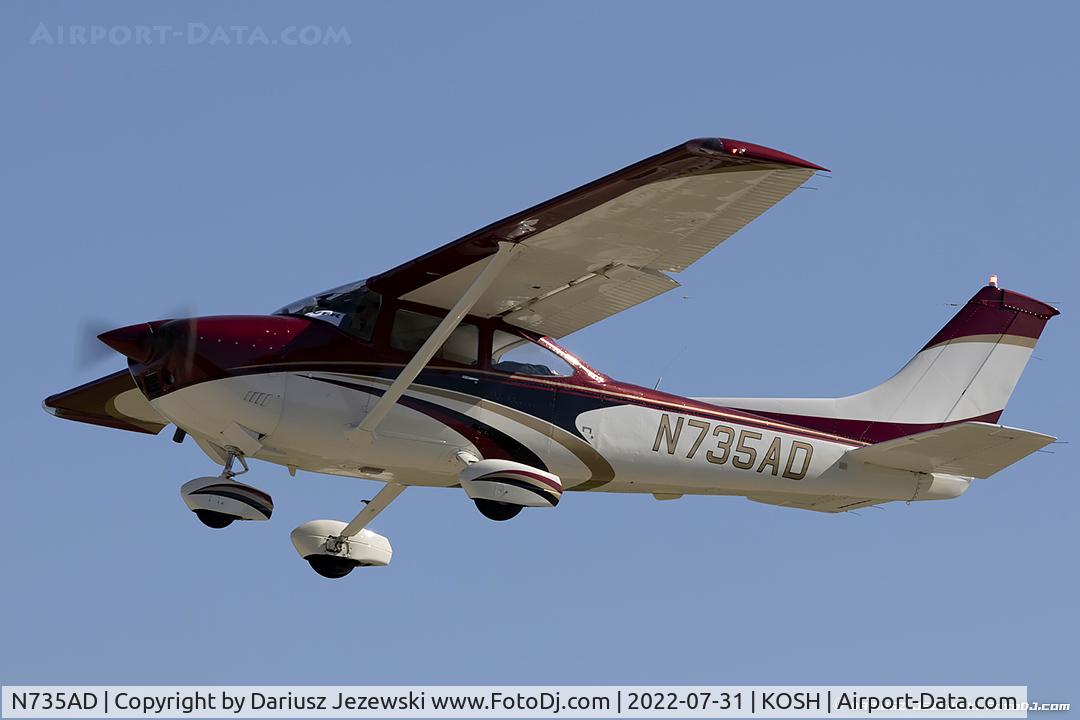 N735AD, 1976 Cessna 182Q Skylane C/N 18265263, Cessna 182Q Skylane  C/N 18265263, N735AD