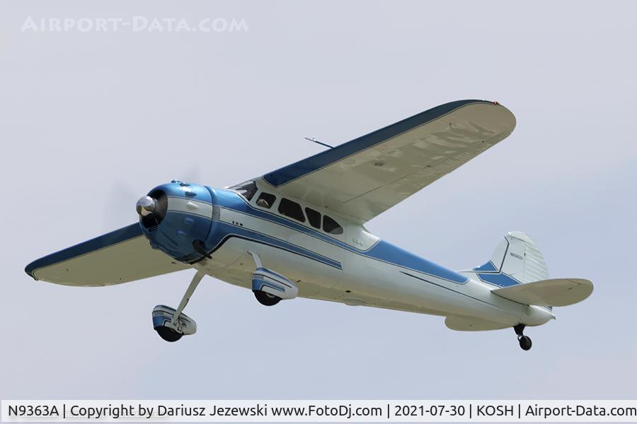N9363A, 1949 Cessna 190 C/N 7442, Cessna 190  C/N 7442, N9363A