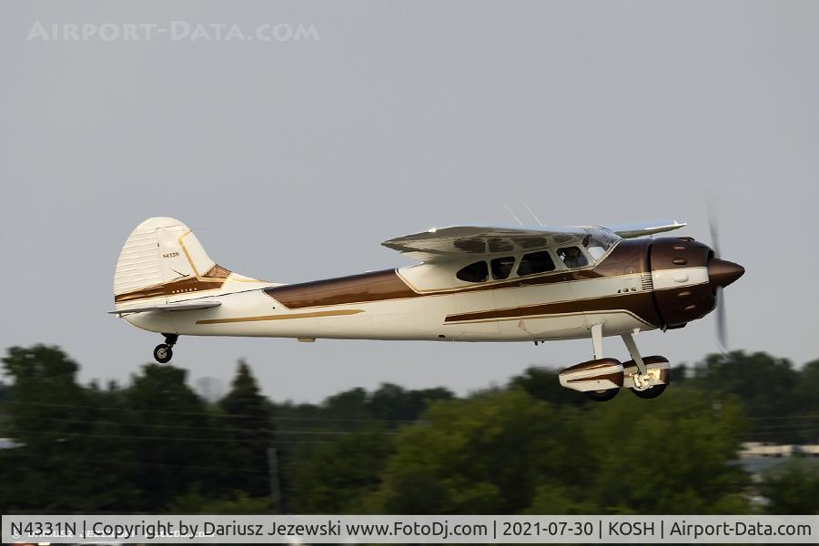 N4331N, 1947 Cessna 195 C/N 7078, Cessna 195 Businessliner  C/N 7078, N4331N