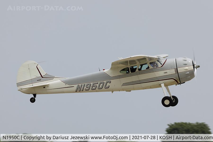N1950C, 1954 Cessna 195B Businessliner C/N 16183, Cessna 195B Businessliner  C/N 16183, N1950C