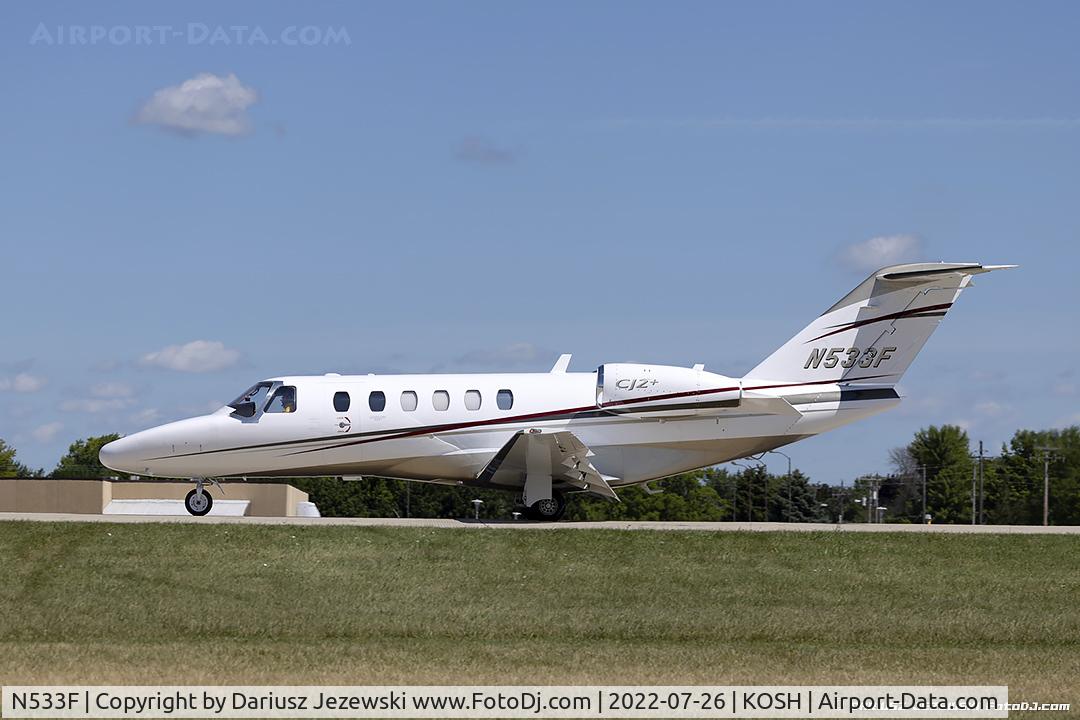 N533F, 2011 Cessna 525A CitationJet CJ2 C/N 525A-0489, Cessna 525A CitationJet CJ2+  C/N 525A-0489, N533F