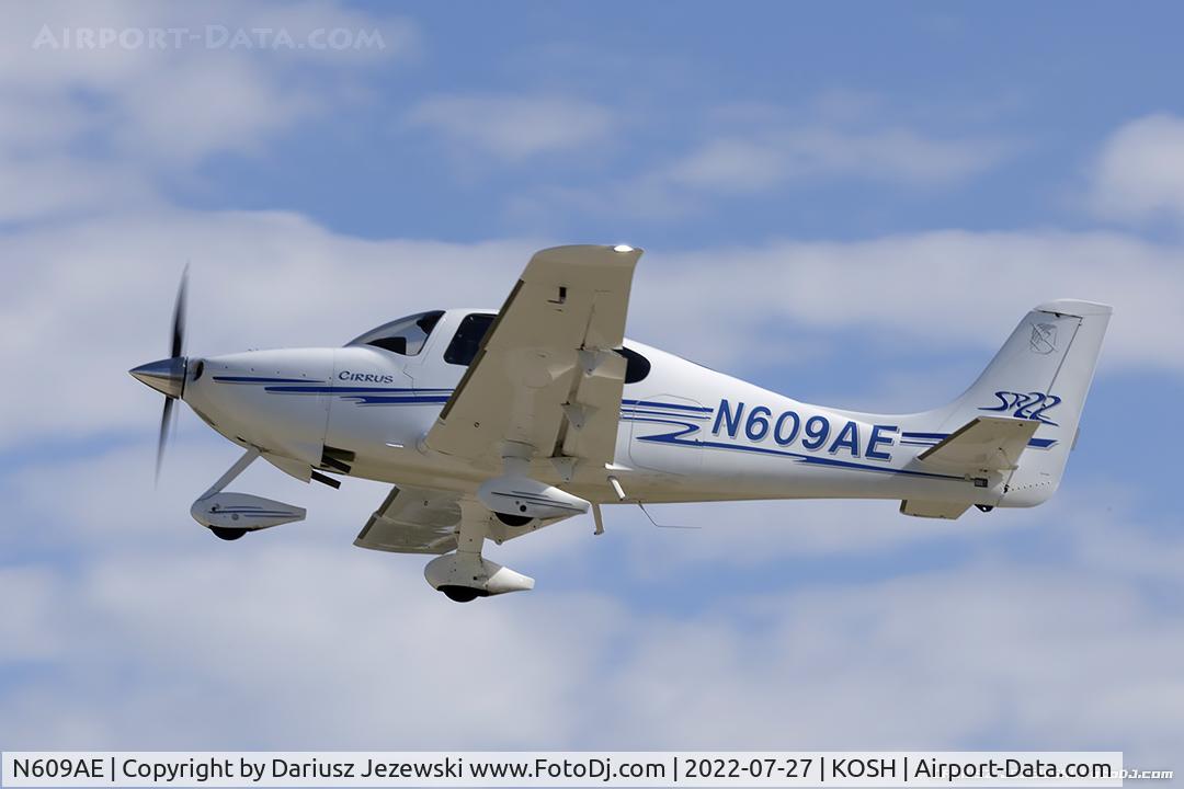 N609AE, 2003 Cirrus SR22 C/N 0609, Cirrus SR22  C/N 0609, N609AE