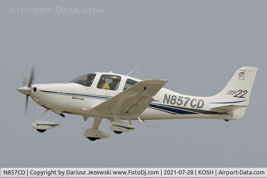 N857CD, 2002 Cirrus SR22 C/N 0271, Cirrus SR22  C/N 271, N857CD