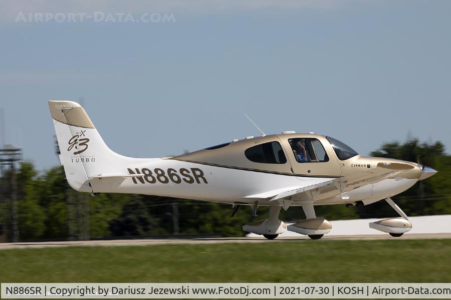 N886SR, 2007 Cirrus SR22 C/N 2832, Cirrus SR22  C/N 2832, N886SR
