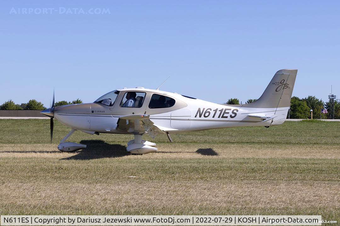 N611ES, 2008 Cirrus SR22 C/N 3053, Cirrus SR22  C/N 3053, N611ES