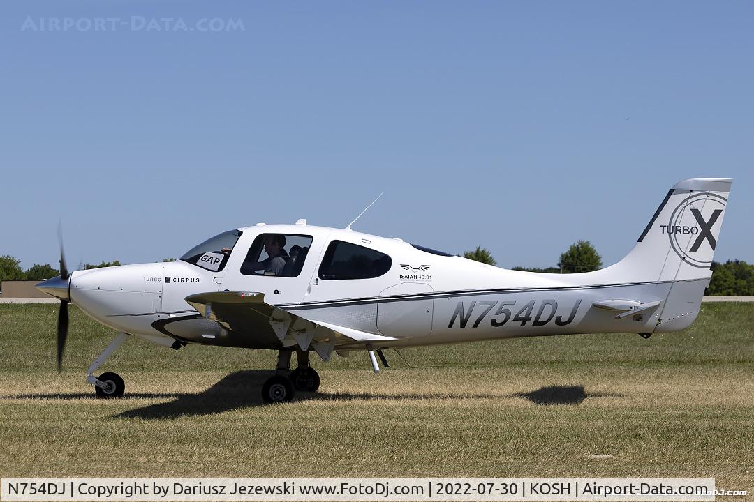 N754DJ, 2010 Cirrus SR22 C/N 3671a, Cirrus SR22  C/N 3671, N754DJ