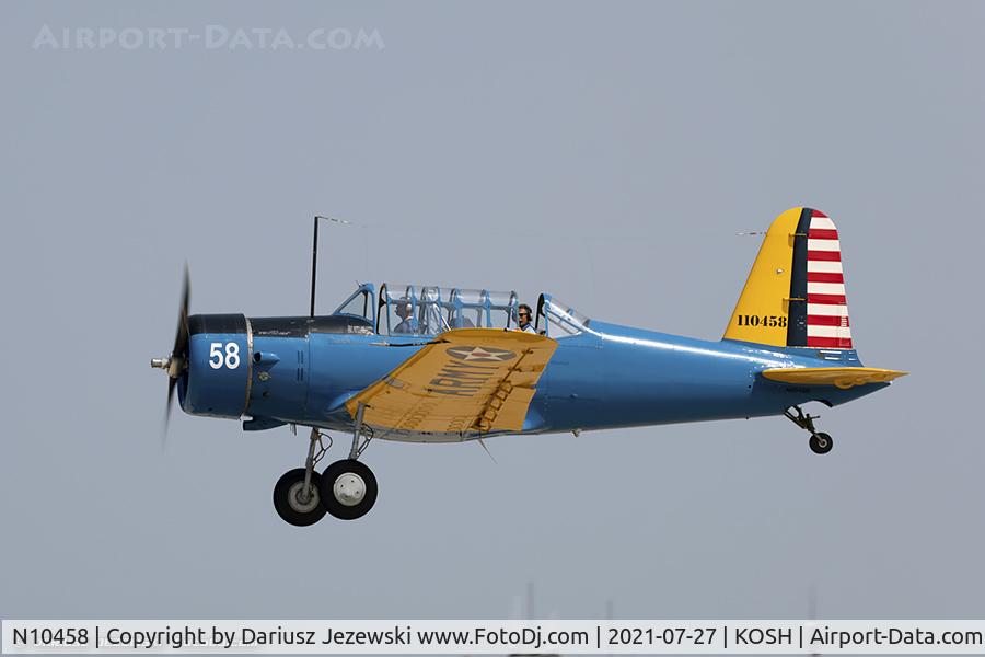 N10458, 1941 Consolidated Vultee BT-13A C/N 2775, Consolidated Vultee BT-13A Valiant  C/N 2775, N10458