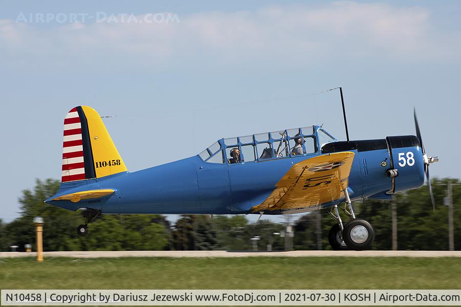 N10458, 1941 Consolidated Vultee BT-13A C/N 2775, Consolidated Vultee BT-13A Valiant  C/N 2775, N10458